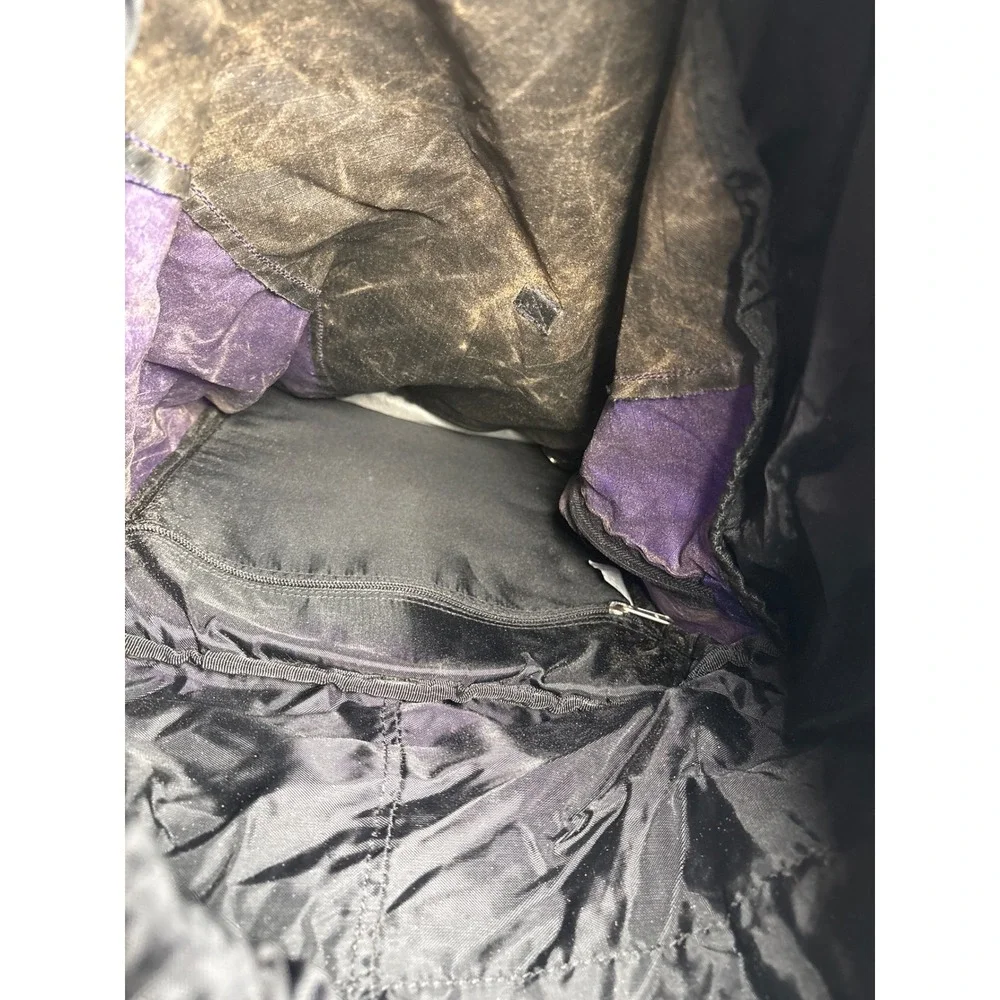 Vintage‎ Kelty Tornado Internal Frame Backpack Purple Black Yellow Hiking Pack